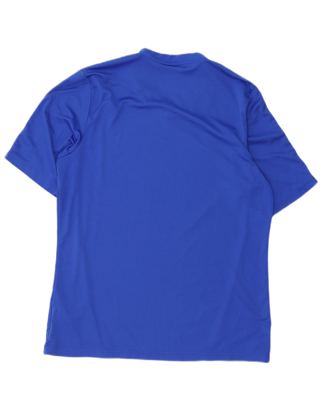 ADIDAS Hommes Climalite T-Shirt Haut Grand Bleu Polyester