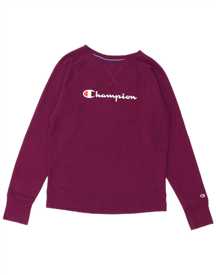 Champion Sweat-shirt graphique pour femme UK 14 Marron moyen
