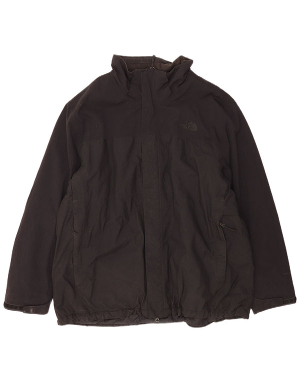 The North Face Veste coupe-vent pour hommes UK 44 2XL Nylon noir