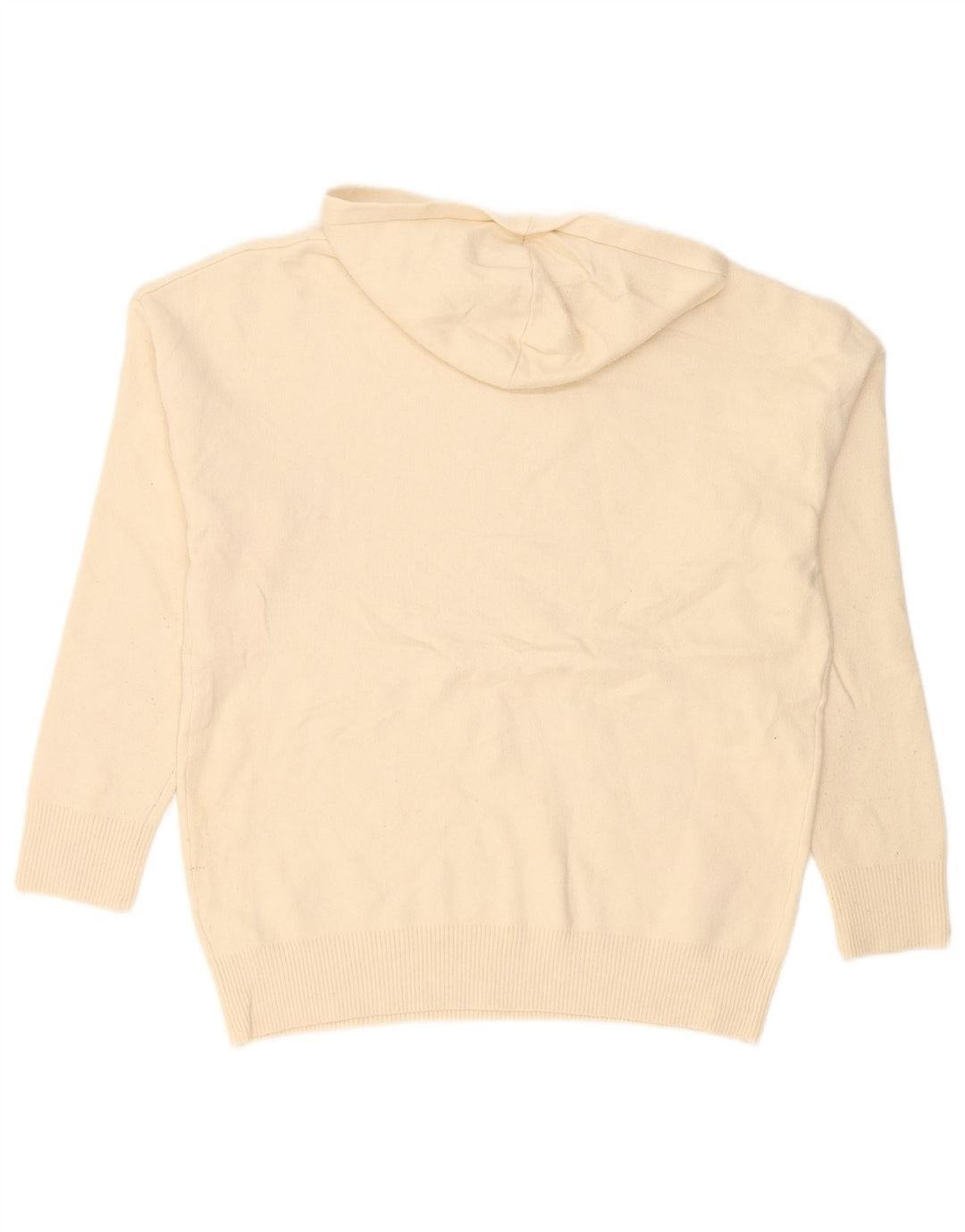 Zara Pull à capuche pour homme Petit Blanc cassé