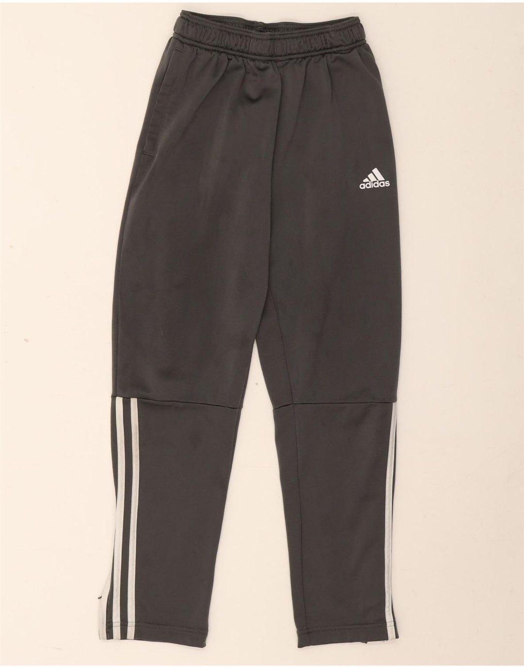 Pantalon de survêtement Adidas garçon 11-12 ans gris polyester