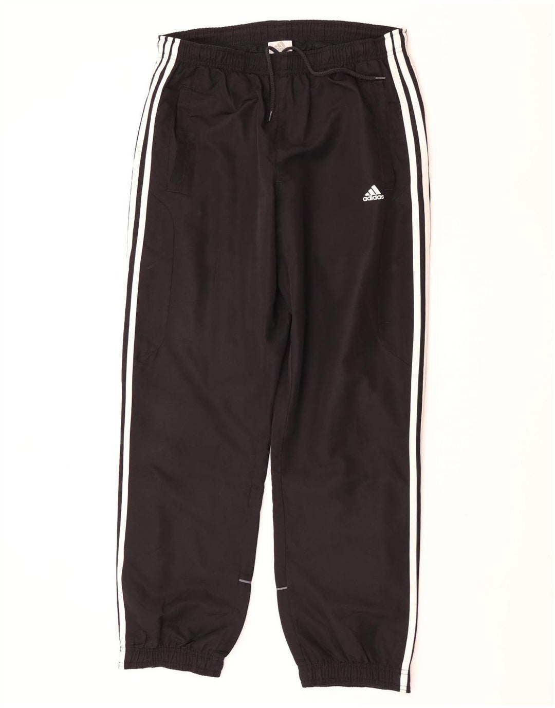 Adidas Pantalon de survêtement pour homme UK 40/42 Medium Noir Polyester