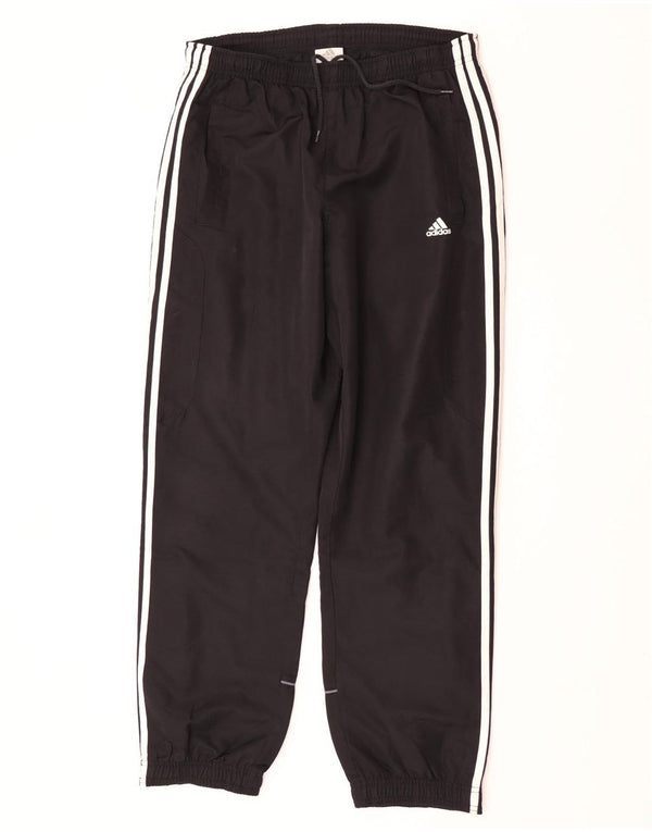Adidas Pantalon de survêtement pour homme UK 40/42 Medium Noir Polyester