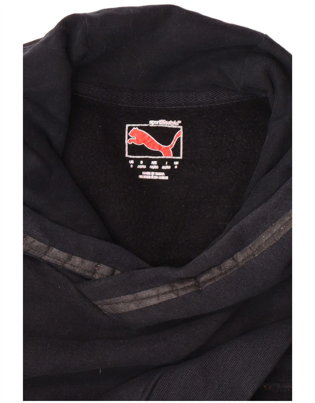 PUMA Pull à capuche pour homme Petit Noir