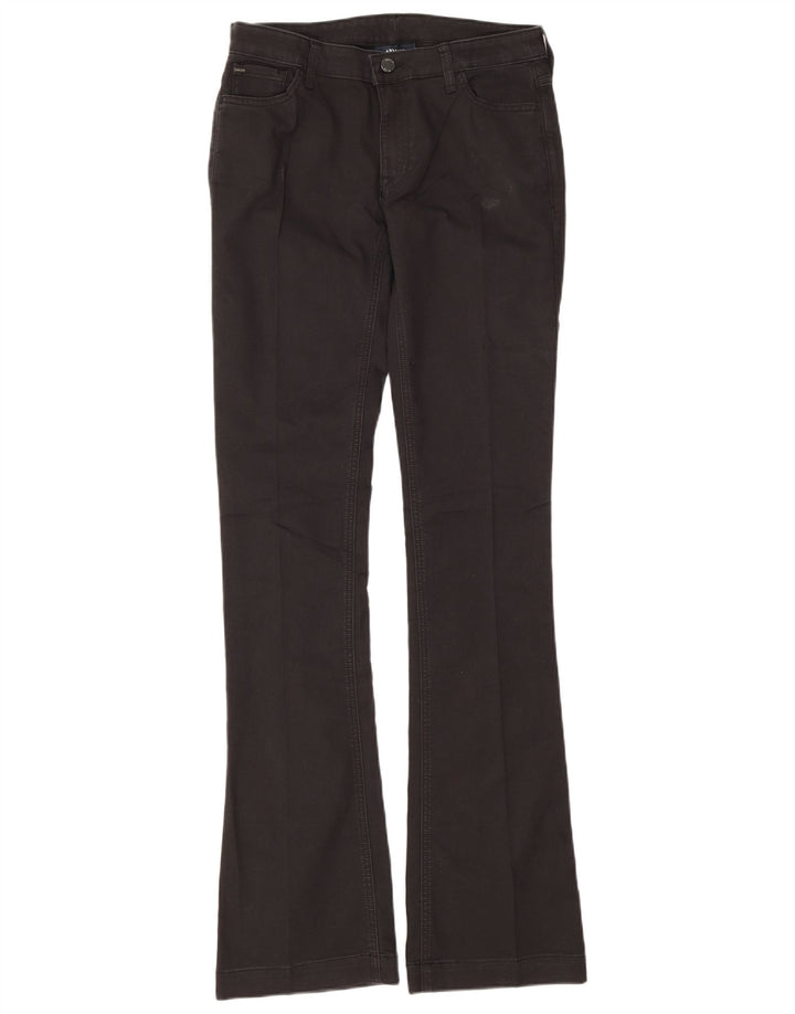 Armani Femme Jean Évasé W29 L35 Coton Noir