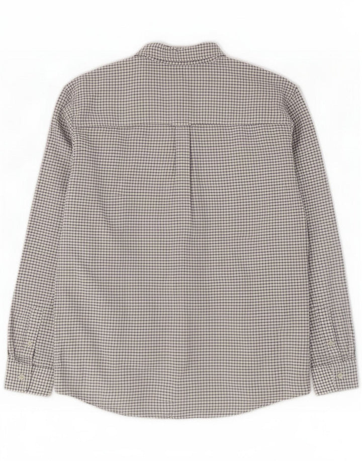 Chaps Chemise Homme 2XL Coton à Carreaux Blanc