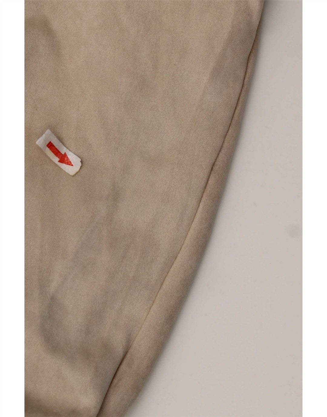 Zara Veste bomber surdimensionnée pour femme UK 14 Polyester beige moyen