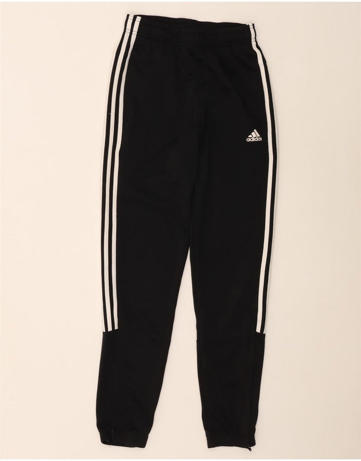 Adidas Pantalon de survêtement pour femme Joggers UK 10 Petit Noir Polyester