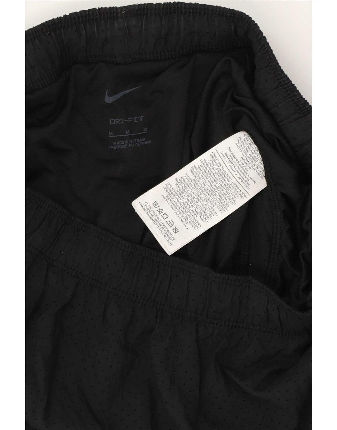 Nike Short de sport Dri Fit pour femme UK 12 Noir moyen Polyester