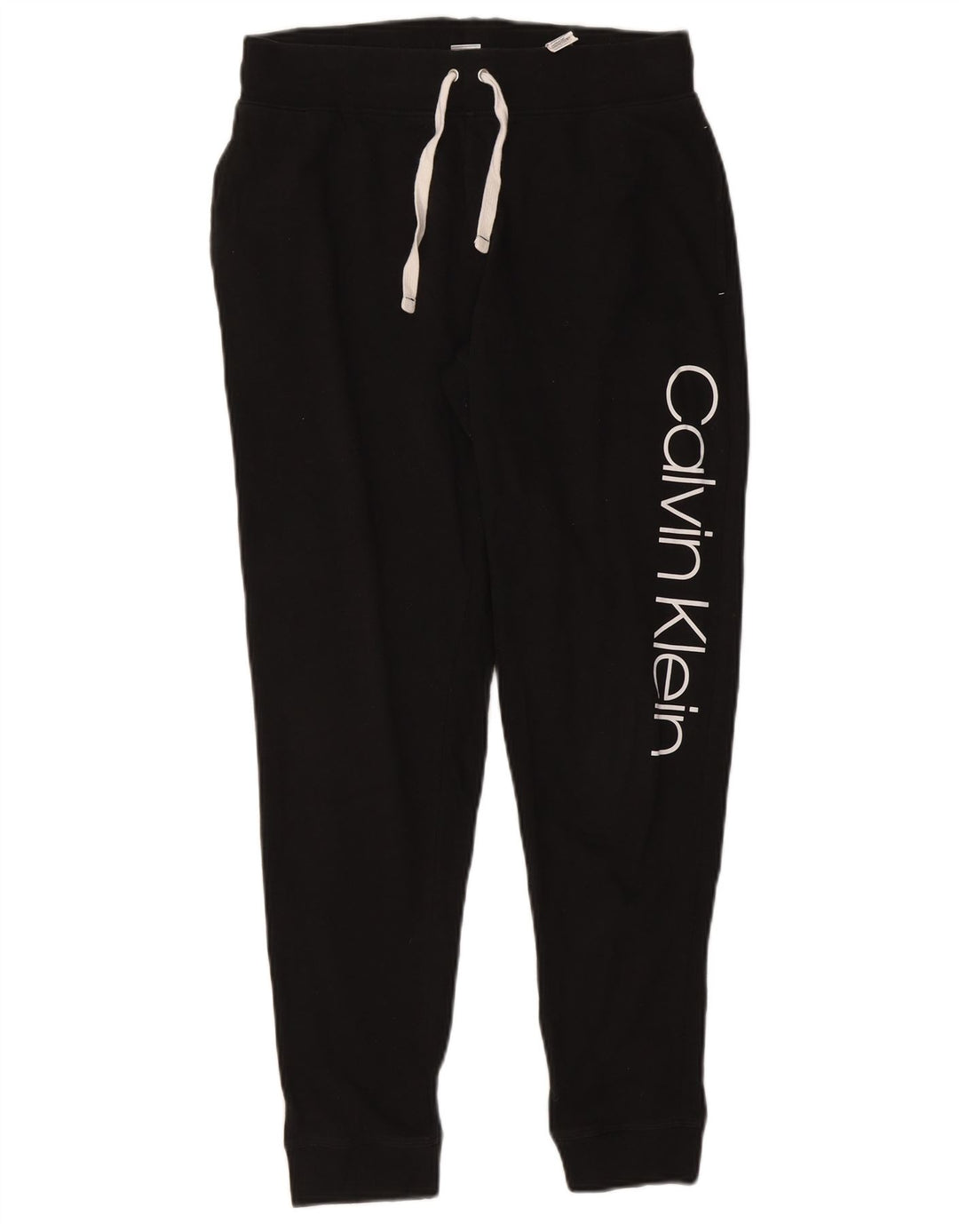 CALVIN KLEIN Pantalon De Survêtement Graphique Joggers Noir Moyen Femme