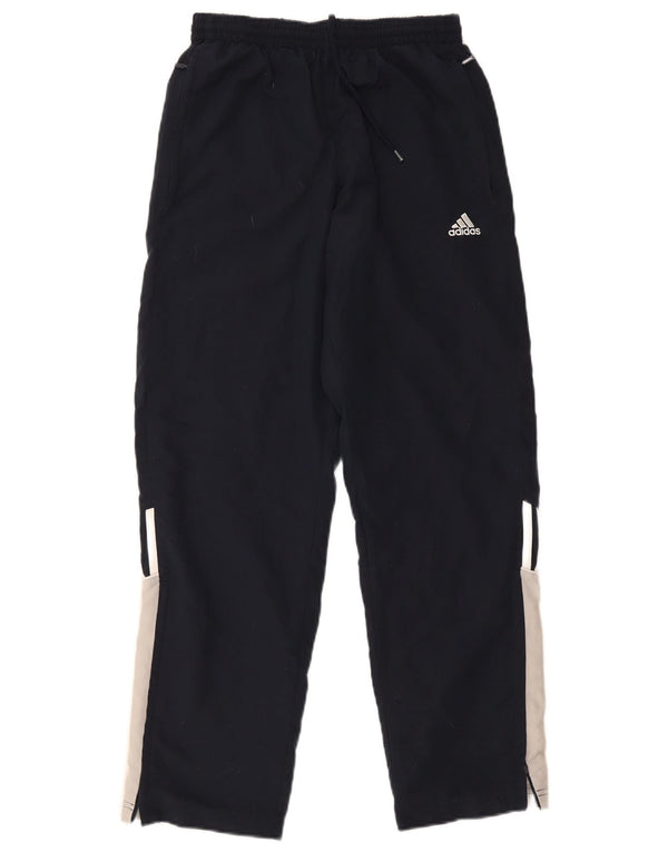 Adidas Mens Tracksuit Trousers UK 36/38 Small Navy Blue Colourblock
