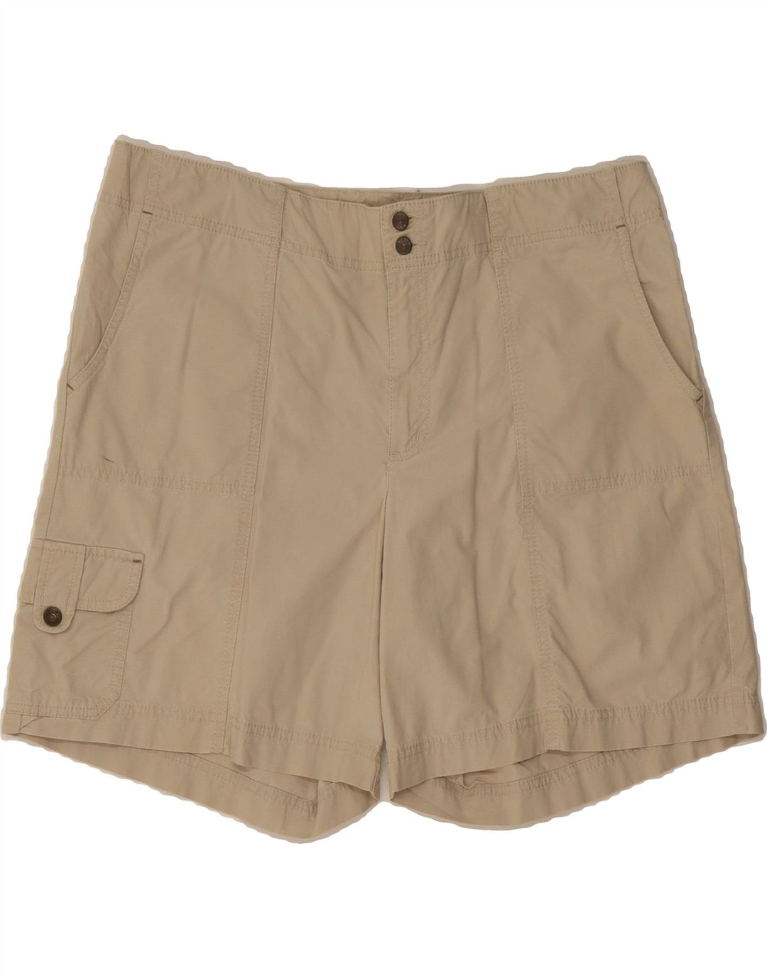 EDDIE BAUER Womens Cargo Shorts US 16 2XL W36 Beige Cotton Vintage Eddie Bauer and Second-Hand Eddie Bauer from Messina Hembry 