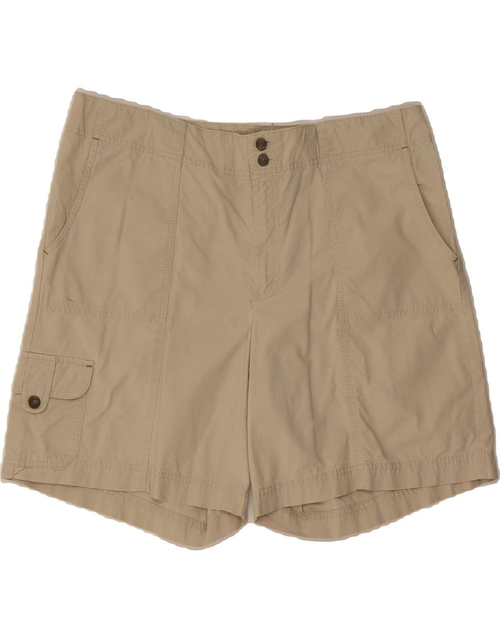 EDDIE BAUER Womens Cargo Shorts US 16 2XL W36 Beige Cotton Vintage Eddie Bauer and Second-Hand Eddie Bauer from Messina Hembry 