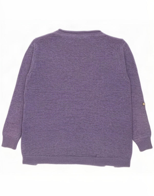 White Stuff Pull col bateau pour femme UK 14 Large Violet Lin