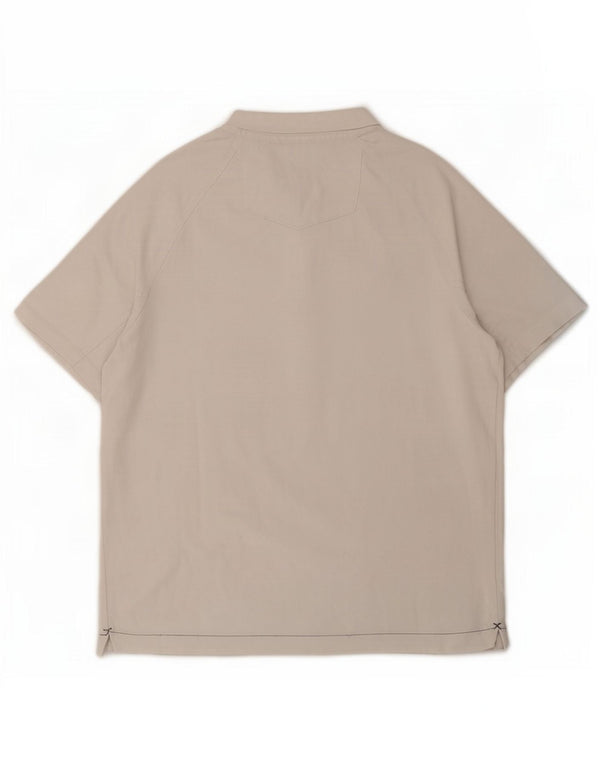 Fat Face T-Shirt Homme Haut Moyen Blanc Coton