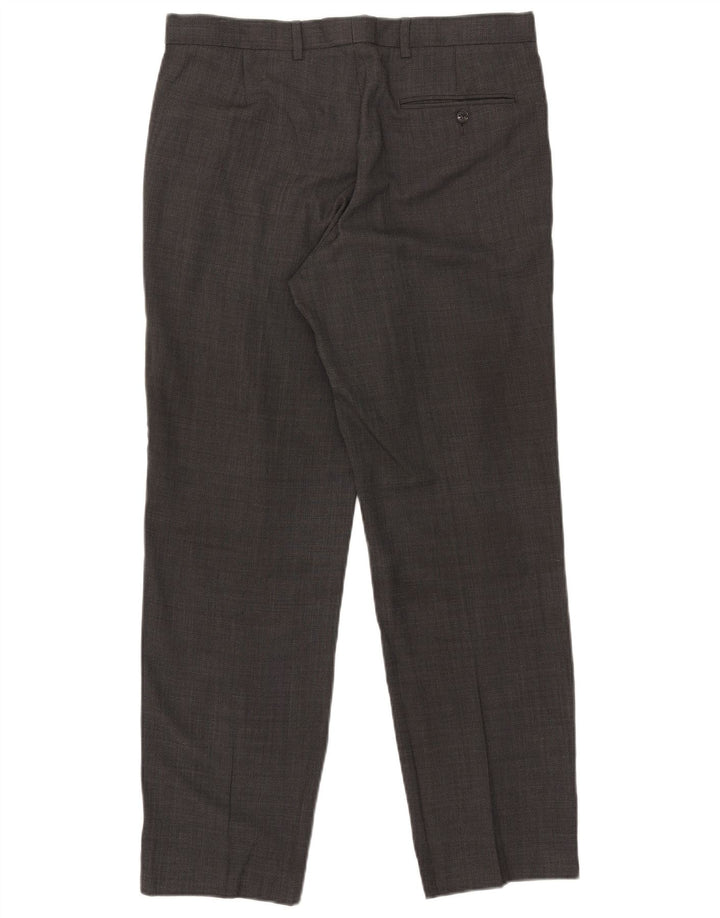 Marks & Spencer Pantalon de costume coupe classique pour homme W34 L31 Gris laine