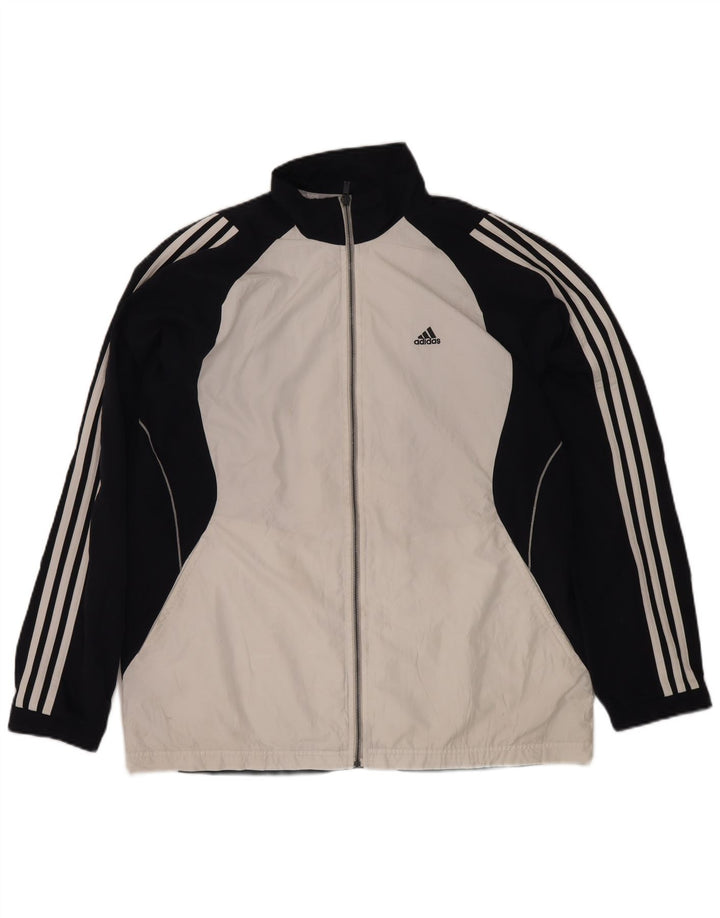 Adidas Hommes Climacool Survêtement Top Veste Large Bleu Marine Colorblock