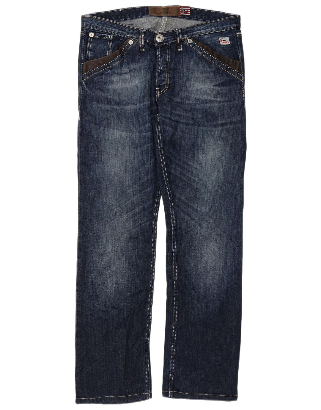 Roy Rogers Jean droit homme W34 L31 bleu coton