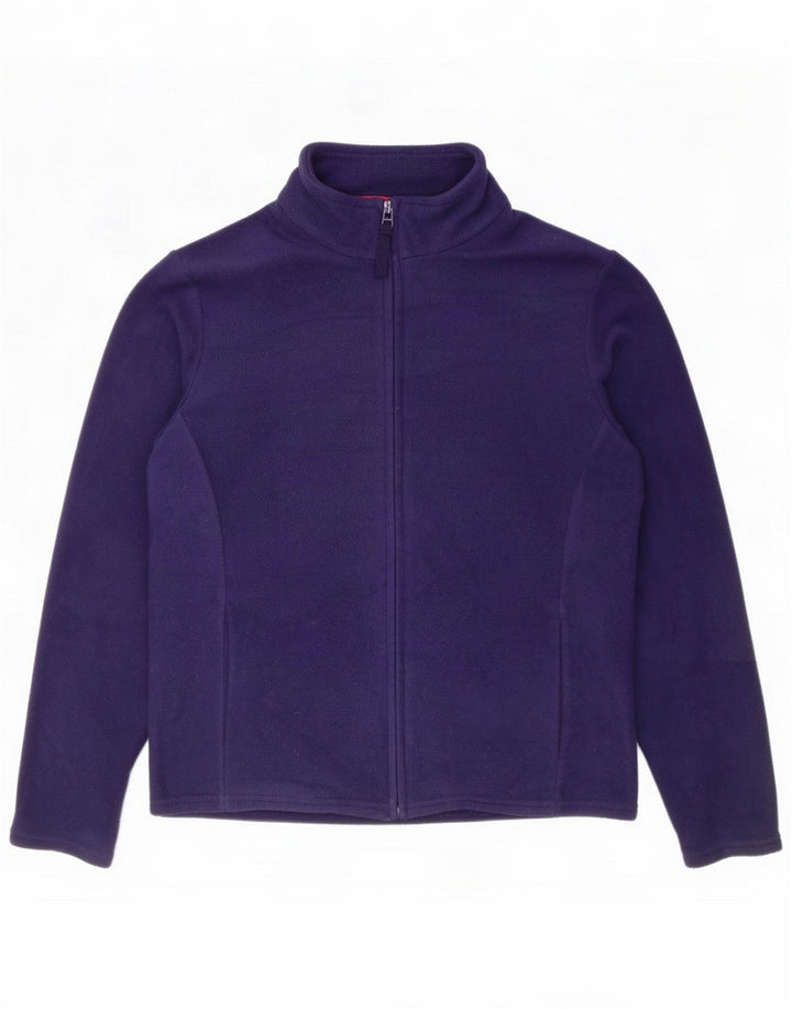 M & S Veste polaire pour femme UK 16 Large Bleu marine