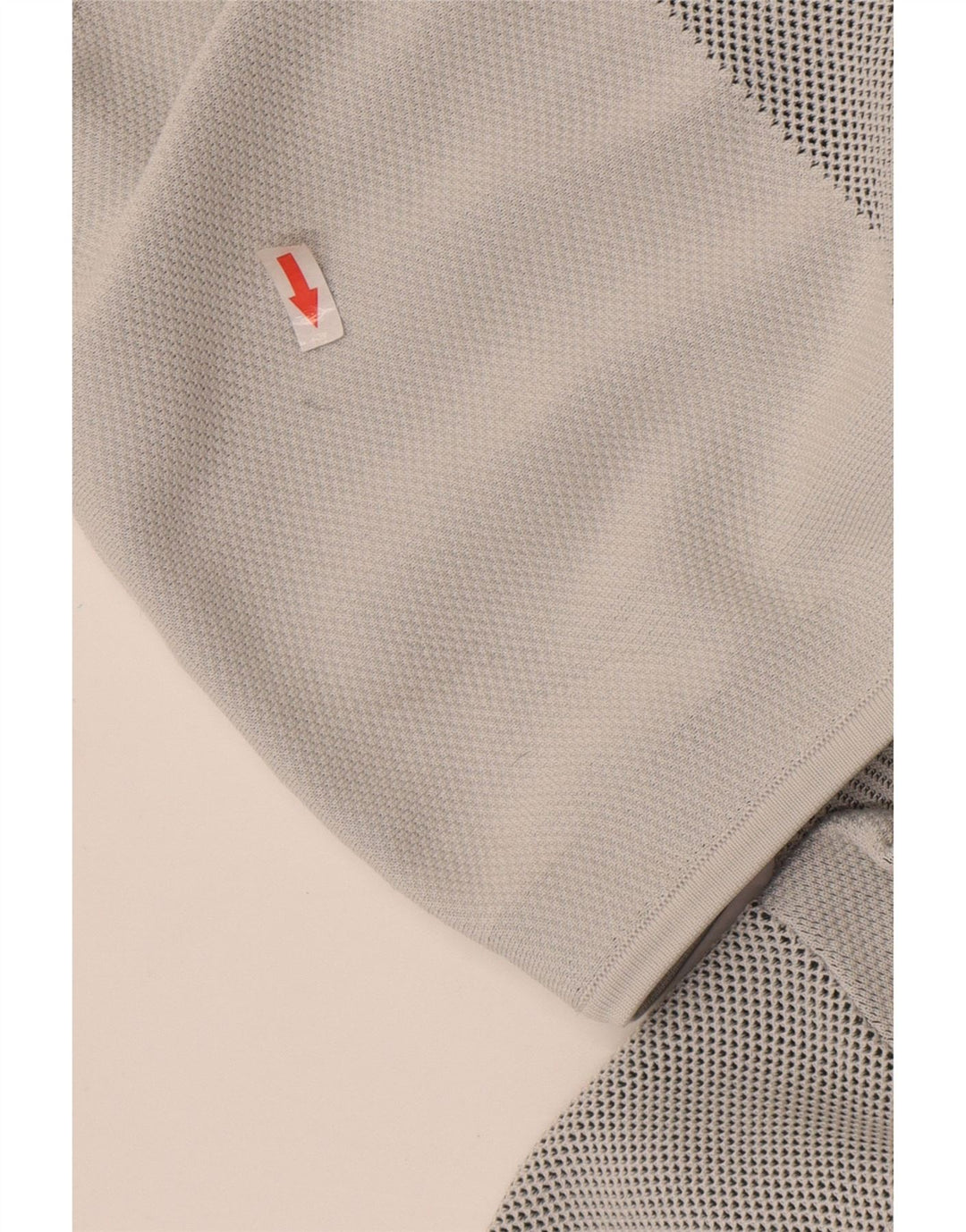 ADIDAS Pull à capuche zippé pour homme Gris moyen à fines rayures