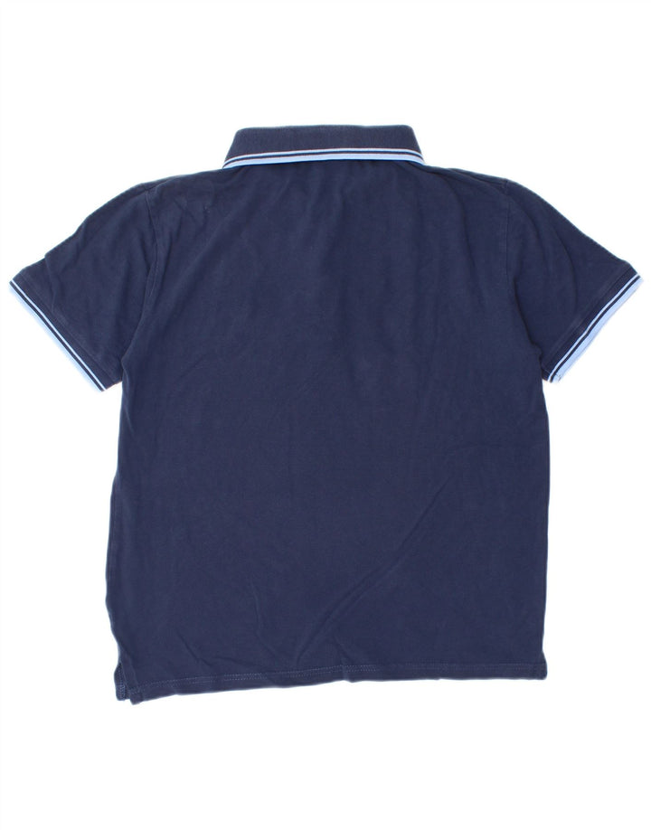 Lotto Polo Homme Rayé Bleu Marine Moyen