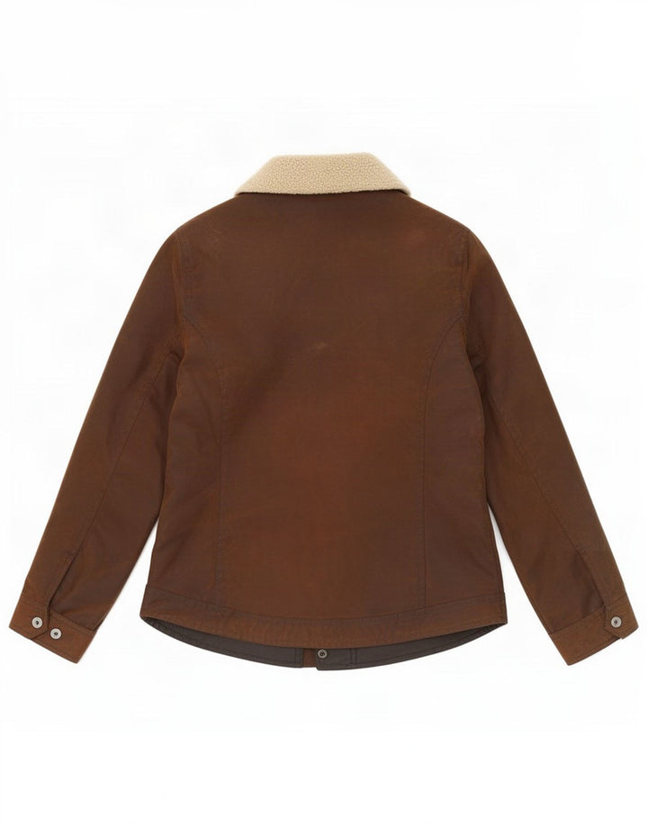 Barbour Veste en coton ciré pour femme UK 8 Small Marron