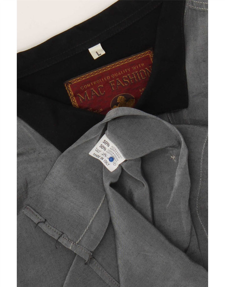 Mac Fashion Chemise Homme Large Gris Acétate