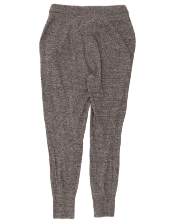 Nike Pantalon de survêtement court pour femme en coton moucheté UK 6 XS Gris chiné
