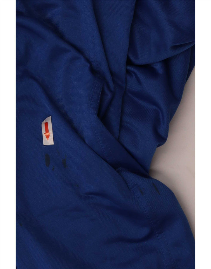 Givova Veste de survêtement graphique pour homme 5XL Bleu Colorblock Polyester