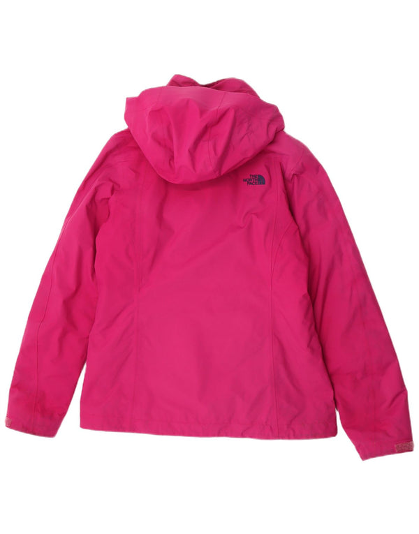 The North Face Veste coupe-vent à capuche pour femme UK 14 Polyester rose moyen