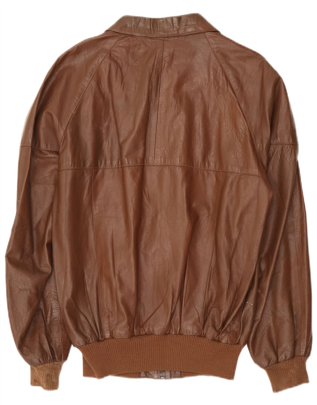 veste en cuir homme vintage UK 38 Brun moyen