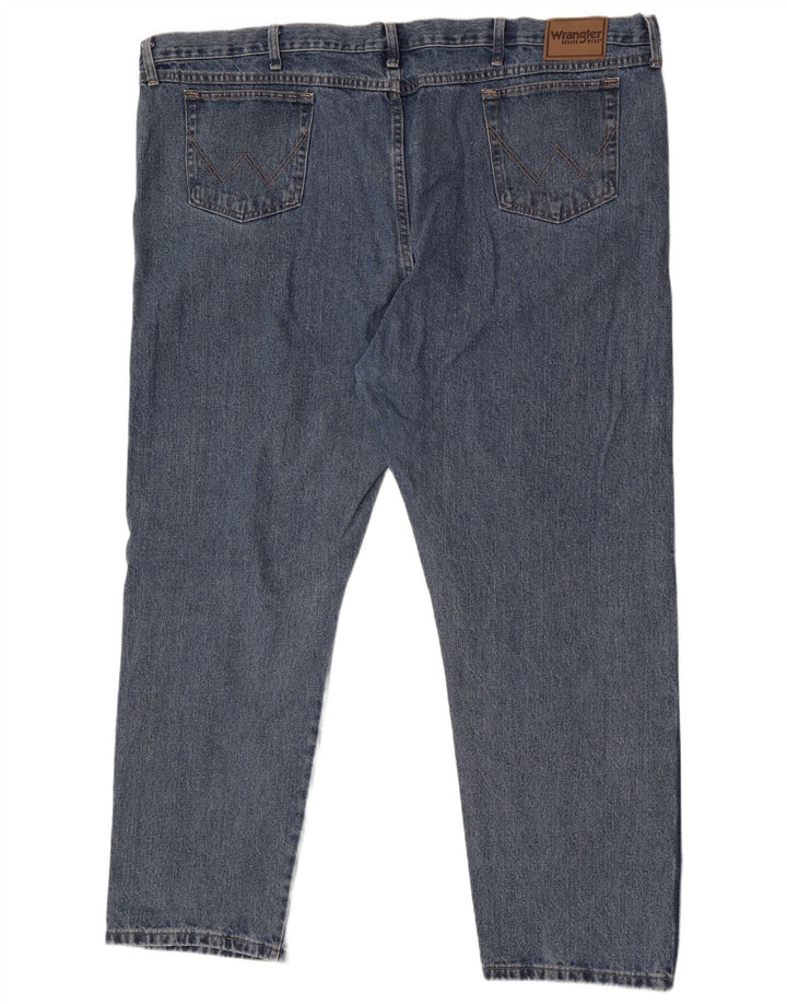 Wrangler Jean droit homme W52 L32 bleu