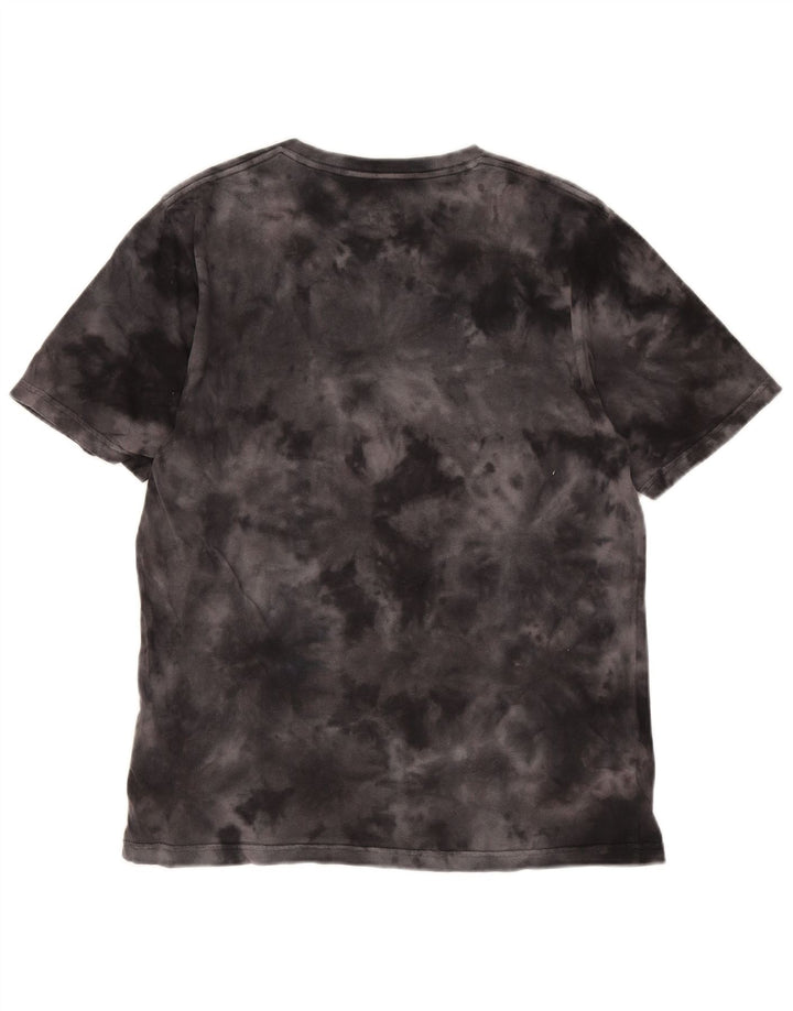 Hurley T-Shirt Graphique Homme Noir Moyen Tie Dye Coton