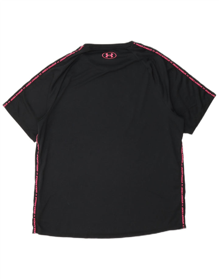 Under Armour T-Shirt Graphique Homme Grand Noir Polyester