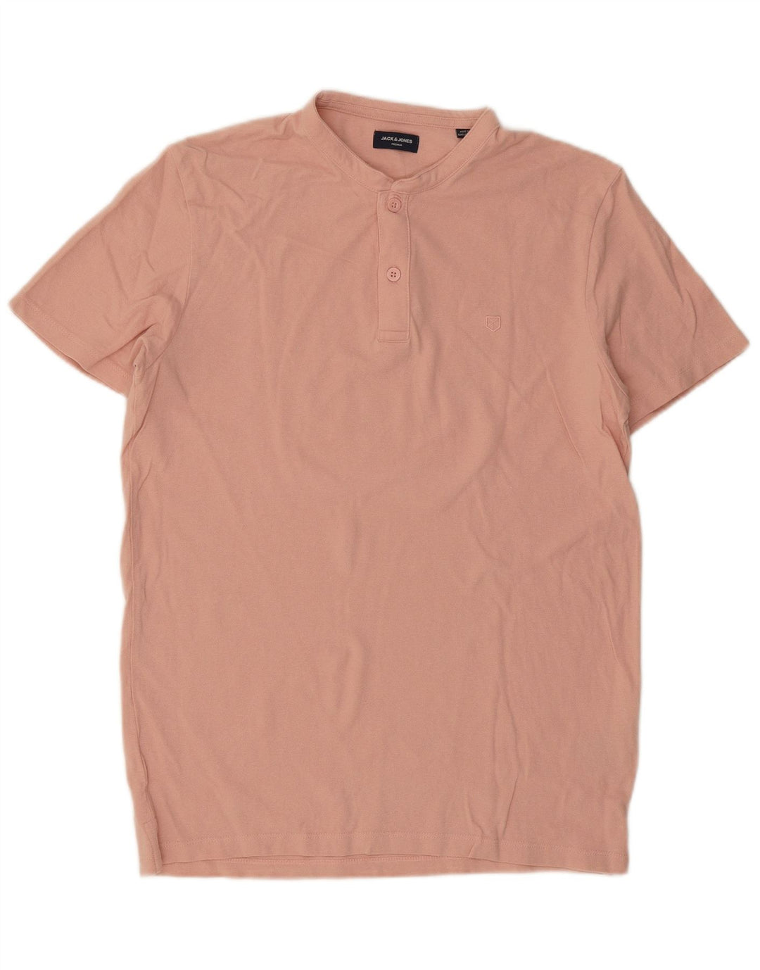 JACK & JONES Polo Premium Homme Rose Moyen Coton
