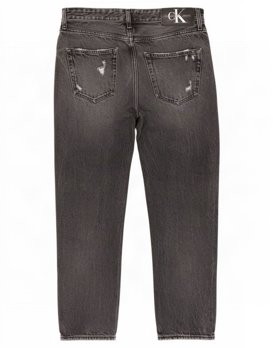 Calvin Klein Jean slim effet vieilli W31 L27 pour homme Gris