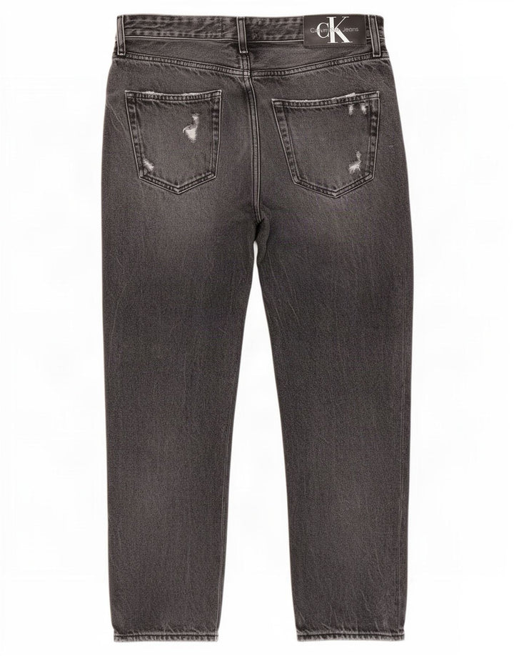 Calvin Klein Jean slim effet vieilli W31 L27 pour homme Gris