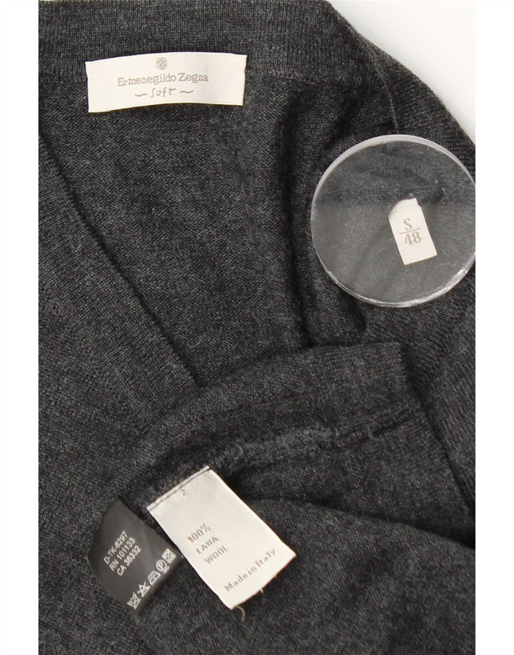 Ermenegildo Zegna Débardeur Homme IT 48 Small Noir Laine