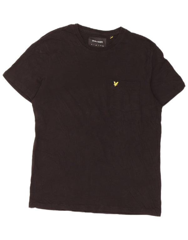 Lyle & Scott T-Shirt Homme Noir Moyen Coton