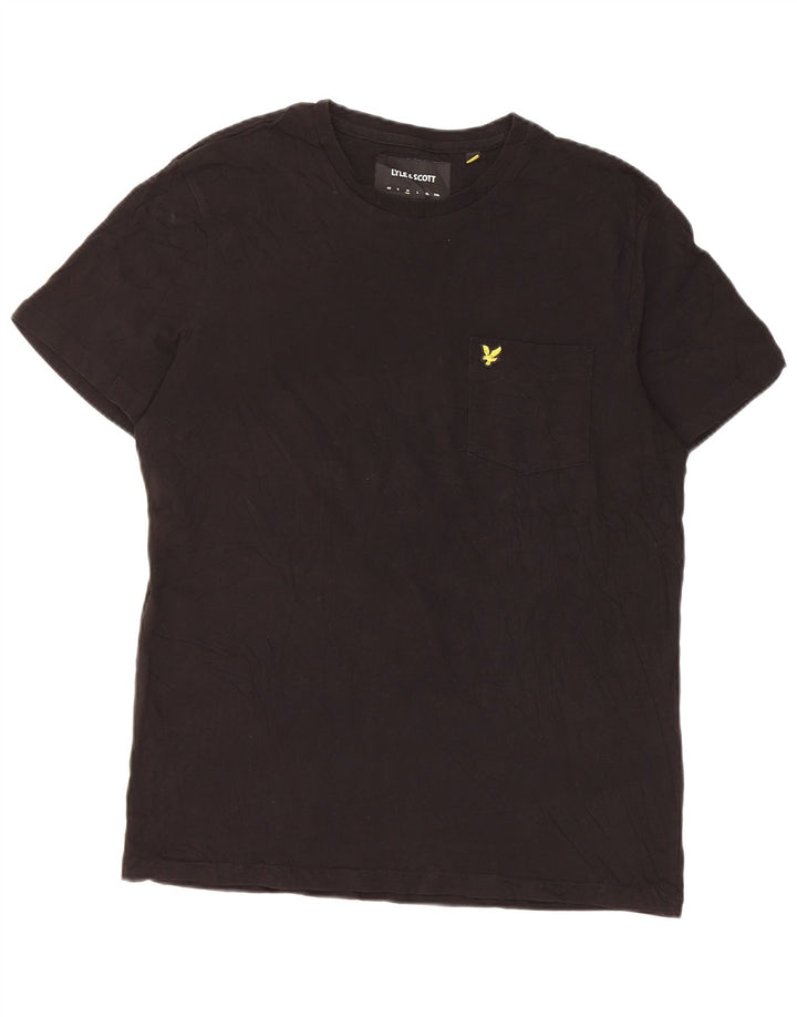 Lyle & Scott T-Shirt Homme Noir Moyen Coton