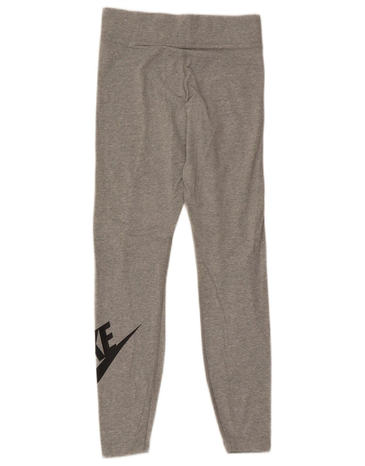 Nike Legging graphique pour femme UK 8 Small Gris Coton