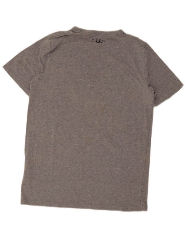 Under Armour Garçon Regular T-Shirt Top 13-14 ans XL Gris Coton