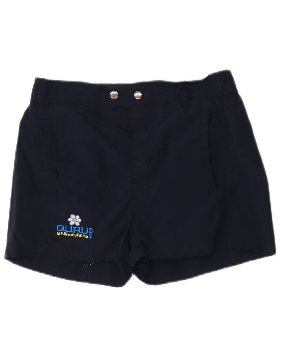 Guru Short de bain pour femme UK 10 Small Bleu marine
