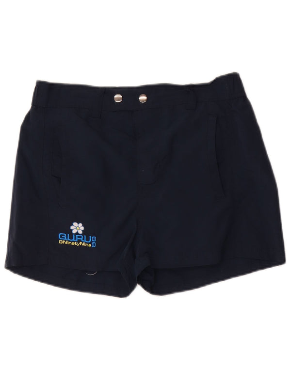 Guru Short de bain pour femme UK 10 Small Bleu marine