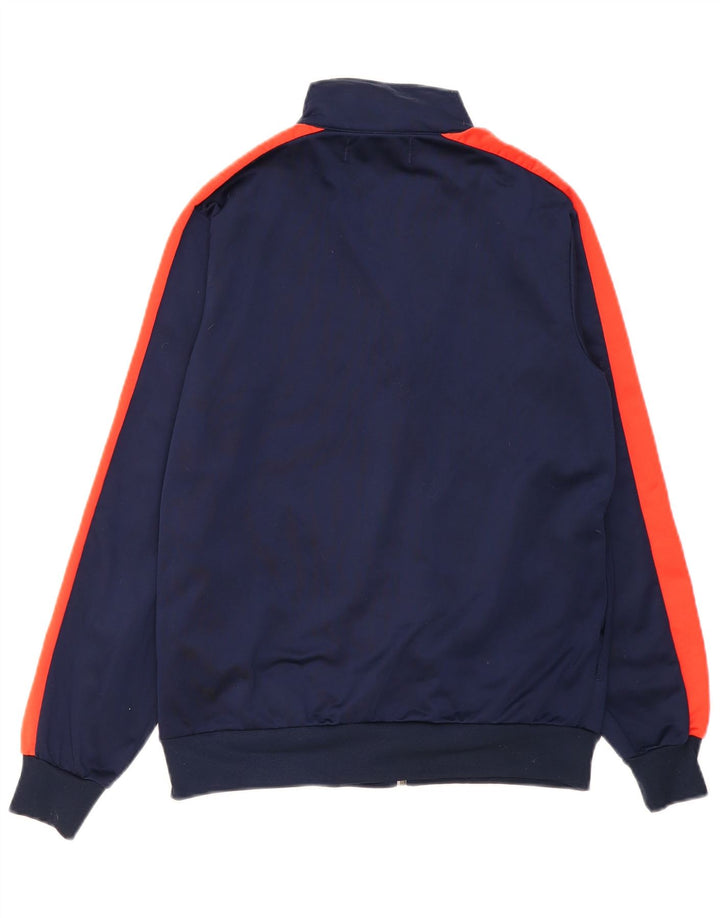 Kappa Veste de Survêtement pour Homme Petit Bleu Marine Colorblock Polyester
