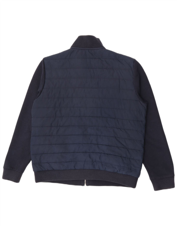 Marks & Spencer Veste matelassée pour homme UK 42 XL Bleu marine Polyester