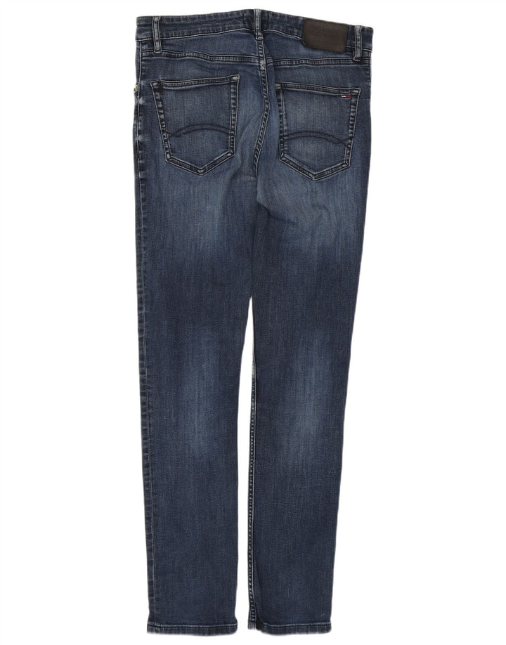 TOMMY HILFIGER Jean Slim Homme W30 L32 Bleu Coton