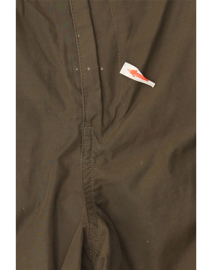 MARKS & SPENCER Pantalon Cargo Droit Homme W40 L31 Vert Polyamide