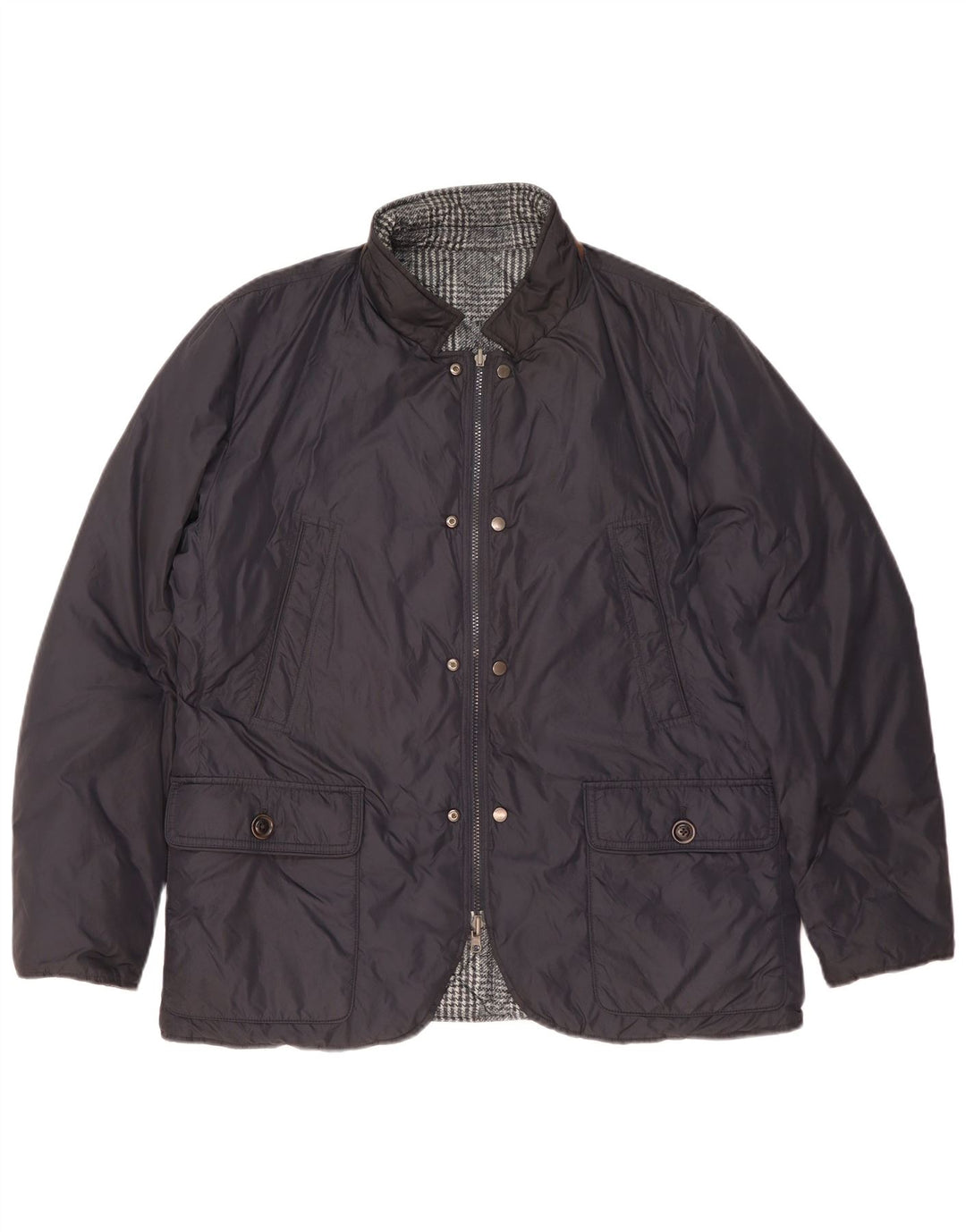 Henry Cottons Veste matelassée réversible pour homme UK 42 XL Bleu marine
