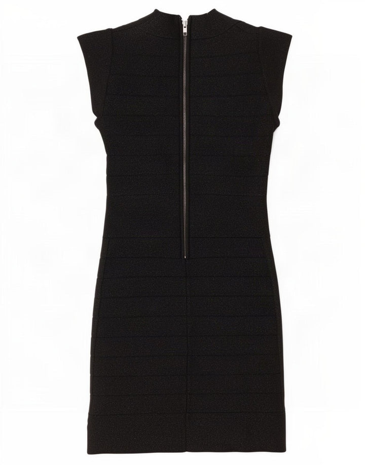 French Connection Robe fourreau pour femme UK 8 Small Noir Viscose